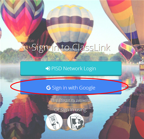 sign in with google sign in with google